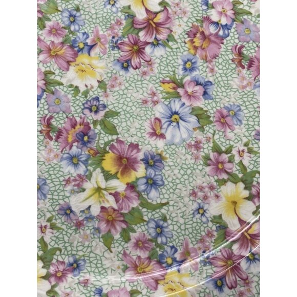 Royal Winton Marion Floral Chintz Square Serving Dish Plate Platter Handles - Picture 4 of 6